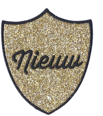 Glitter emblems